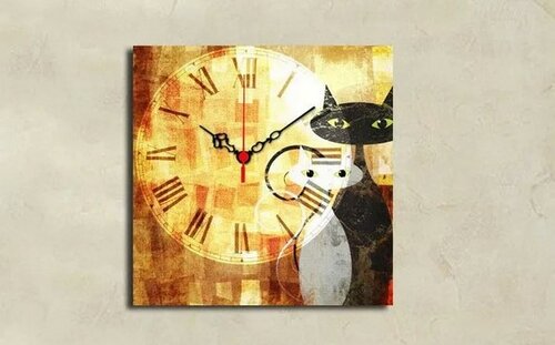 Ceas de perete Cats 2828CS-12 , 28 x 28 cm
