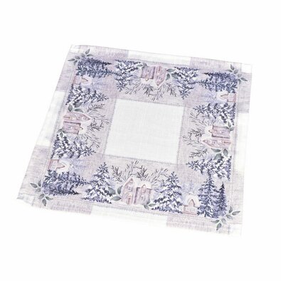 Set de masă de Crăciun Nostalgie de iarnă, 30 x 45 cm, set de 4 bucăți