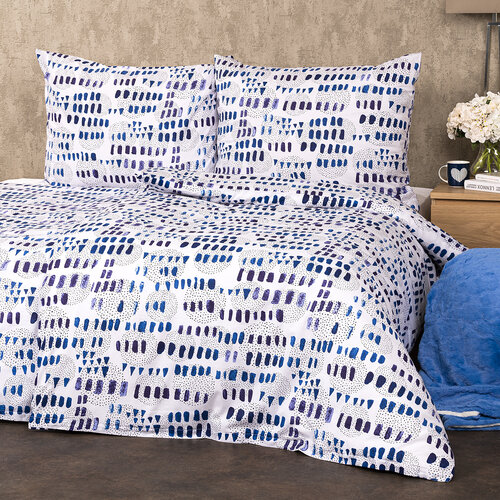 Indigo Dream pamut ágynemű, 140 x 200 cm, 70 x 90 cm