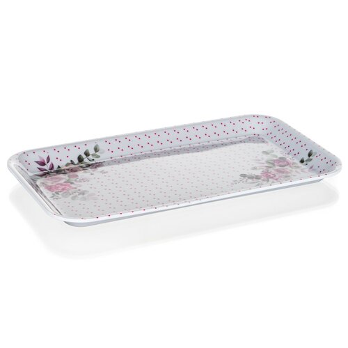 Banquet Melaminska pladenj ROSE 29,5 x 16,5 cm