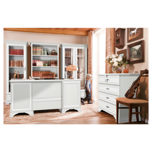 Komoda KENTAK KOM4S, alpejska biel