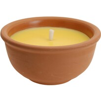 Repelentní svíčka Citronella v keramickém obalu, 123 gramů