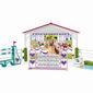 Schleich 42440 Pista de curse cu cai și infirmierecu articulații mobile