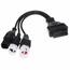 Sixtol OBD-II redukcija 3-pin/4-pin/6-pin zamotorna kolesa Yamaha in Honda MECHANIC CABLE 22