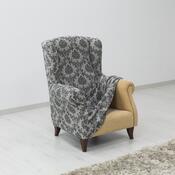 Napínací potah na ušák Istanbul šedá, 70 - 100 cm x 90 - 110 cm