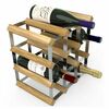 RTA Stojan za 12 steklenic vina, svetli hrast