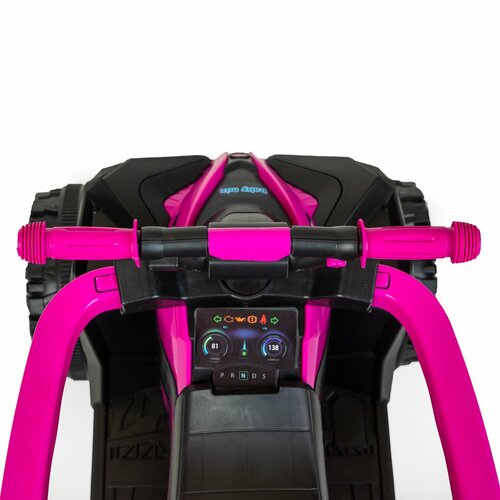 Baby Mix Mega elektromos gyerek szülőkaros quad, kék