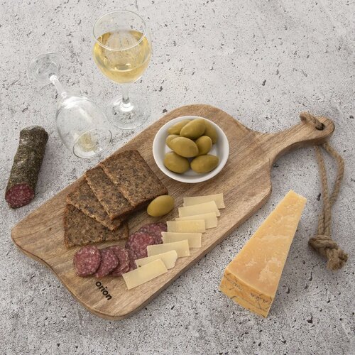 Orion Lesena deska z ročajem Mango, 46,5 x 20 cm