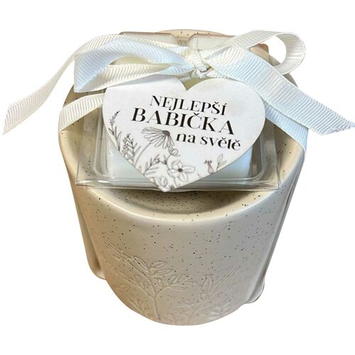 Bohemia Gifts Aroma lampa s vonnými vosky - Pro babičku