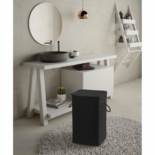 GEDY TA3814 Mosodai kosár TATAMI 35,5 x 63 x 35,5cm, fekete
