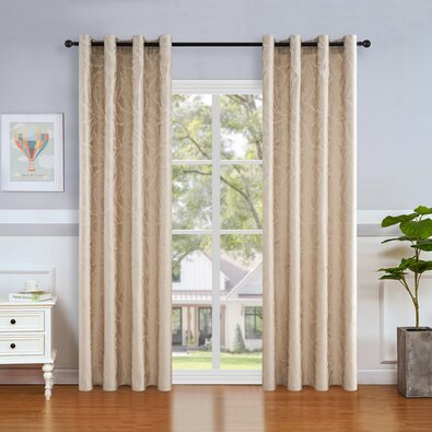 4Home Cortina Blackout Frunze , 150 x 250 cm