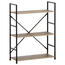 Regal GD-223 OAK Stor, 3 Böden, 58,5 x 23,5 x 80,5 cm