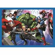 Trefl Пазл Avengers Ми команда, 4 в 1; 54, 70 деталей