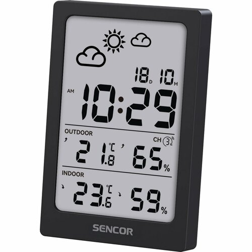 Sencor SWS 2300 B meteostanice, černá