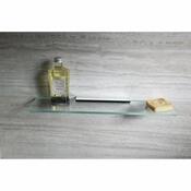 SAPHO QE525 üveg polctartó 8 mm, ezüst