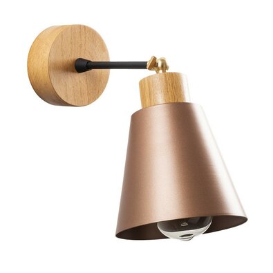 Kinkiet lampa ścienna Manavgat - N-612, miedziany
