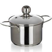 Banquet Nerezový kastrol s poklicí Piccolo, 12 cm, 0,85 l