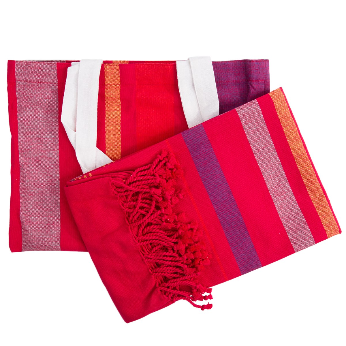 TipTrade Peshtemal plážová osuška Sunny Stripes viacfarebná 90x158