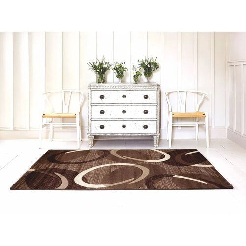 Florida 9828/02 brown darabszőnyeg, 80 x 150 cm