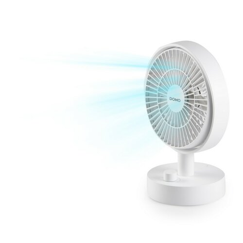 DOMO DO8151 stolní USB aku ventilátor s oscilací