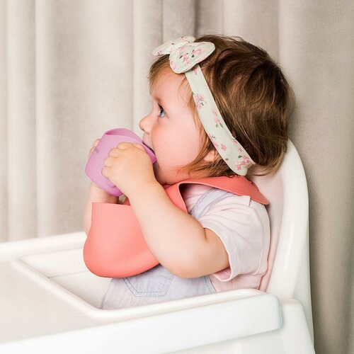 Baby Ono Ergonomični lonček Flow 120 ml, roza