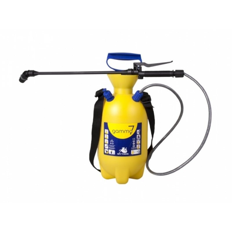 Postrekovač tlakový ramenný 7l žltá
