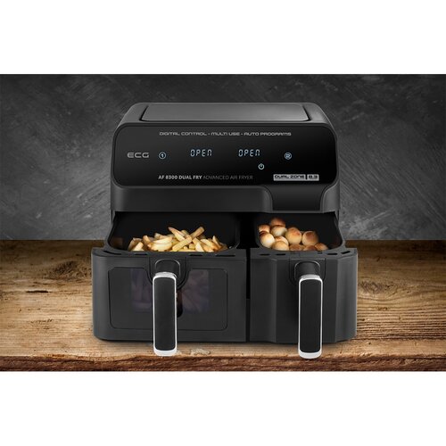 ECG AF 8300 vroča zračna friteza Dual Fry