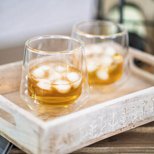 4Home termo steklenice za whisky Hot&Cool 340 ml, 2 kos