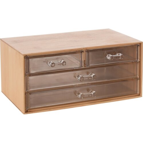 Kozmetični organizator za ličila Bamboo, 23 x 15 x10 cm
