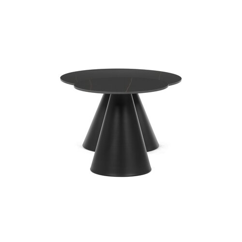 Beistelltisch-Set F4118 BK, Marmor, 2 Stück