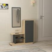 Předsíňová sestava Asia Oak and Anthracite