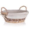 Home Decor Koszyk wyplatany z uszami Duo, 30 x 11 cm
