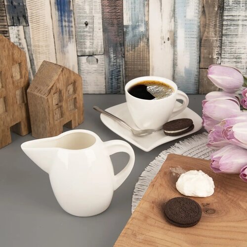 Orion porcelanska posoda za mleko Mona Musica, 250ml