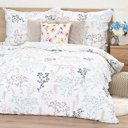 4Home Крепова постільна білизна Pastel Garden, 140 х 200 см, 70 х 90 см