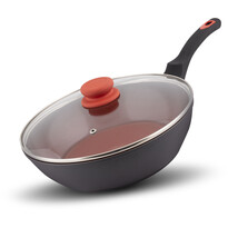 Lamart LT1203 patelnia z pokrywką Terracota, 28 cm