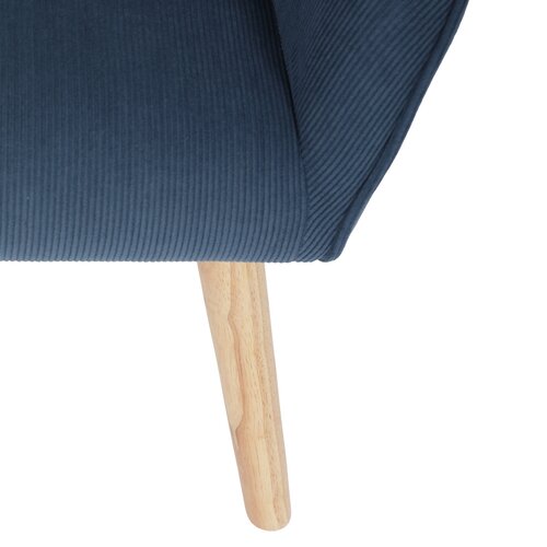 Kreslo ušiak BLUE2, modrá