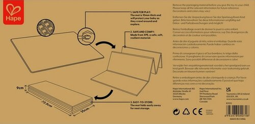 Hape Nagy összecsukható alátét ábécével