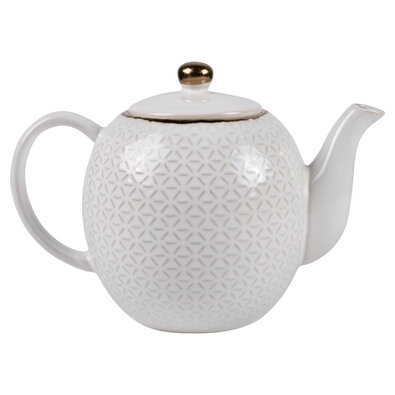 Steingut-Teekanne Zig-Zag, 1,1 l