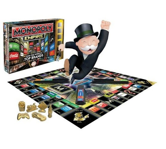 Hra Monopoly Empire Hasbro, viacfarebná