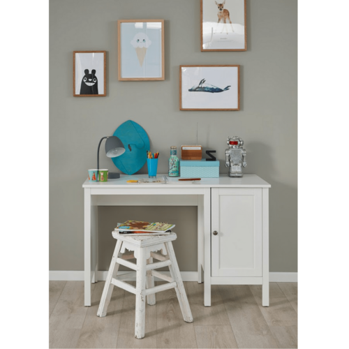 Schreibtisch OLJE, weiß