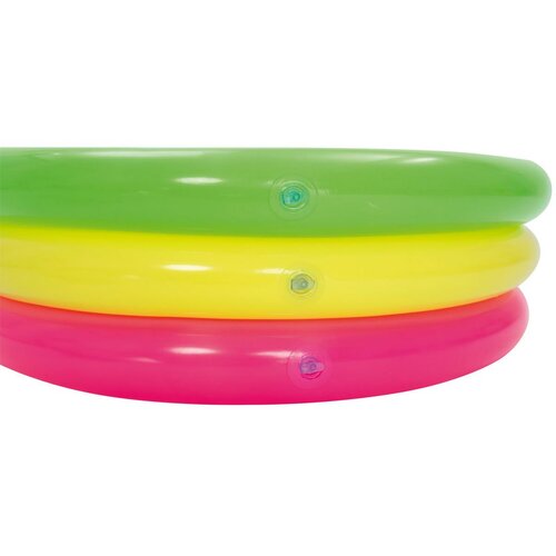 Bestway Napihljiv bazen roza-rumeno-zelen, premer70 cm, višina 24 cm