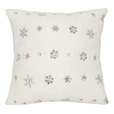 Domarex Silver Snowflakes díszpárna, 45 x 45 cm