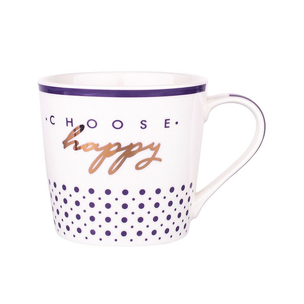 Altom Porcelánový hrnek 350 ml, Happy