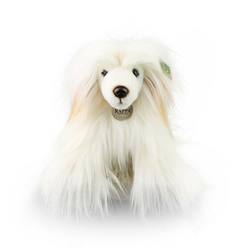 Plišasti kitajski čopasti pes Rappa - labod, 30 cm ECO - FRIENDLY