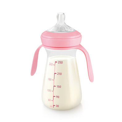 Tescoma PAPU PAPI palack 250 ml, rózsaszínű