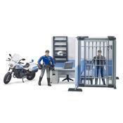 Bruder 62732 BWorld Policijska postaja zmotociklom, 1:16