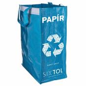 Sixtol Saci pentru sortarea deșeurilor SORT EASY 3SLIM, 18 x 30 x 40 cm, 3 x 22 l, 3 buc.