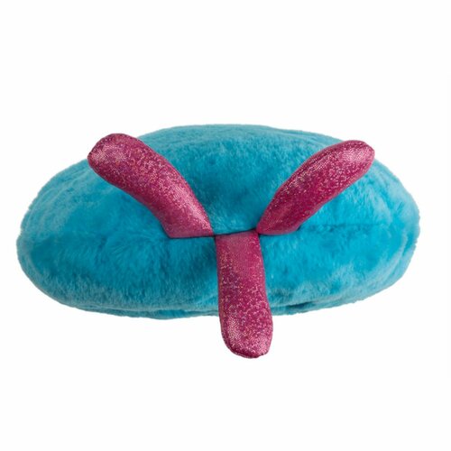 Plüsch-Kissen Zippy Friends, Blau, 30 x 9 cm