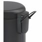 Coș de gunoi GEDY 320914 POTTY 3 L,  negru mat