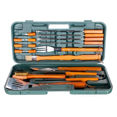 Happy Green BBQ set, 18 kosov